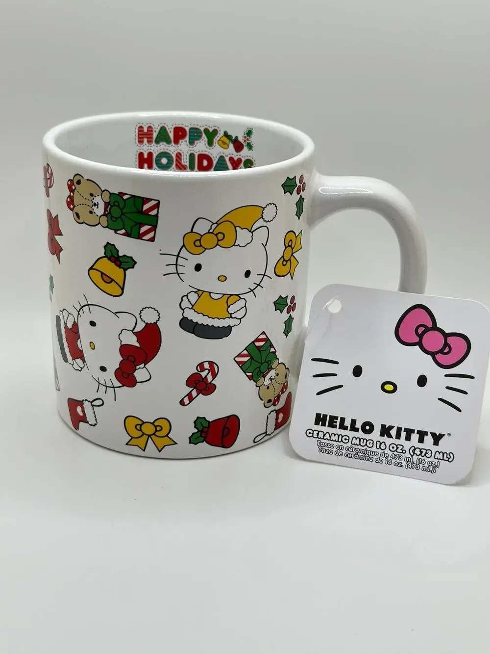 Hello Kitty Happy Holidays Christmas Mug
